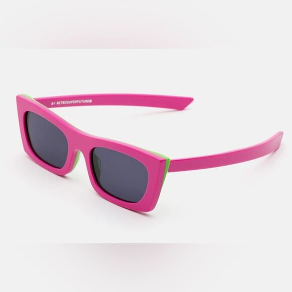 RetroSuperFuture Bold Pink Sunglasses main image 6
